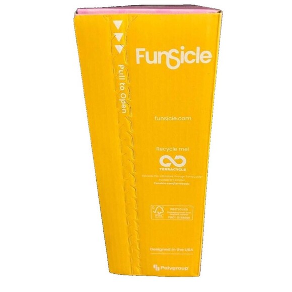 New Swimming Pool Chair Float New Funsicle Midnight Blue Inflatable Drink Holder - Picture 5 of 5